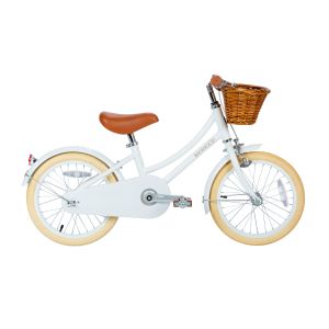 Vélo enfant blanc 16 pouces en alliage léger Banwood