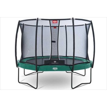 Trampoline 330 cm BERG Elite vert et filet + Echelle offerte
