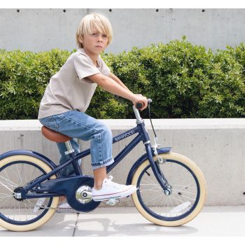 Vélo enfant bleu marine 16 pouces en alliage léger Banwood