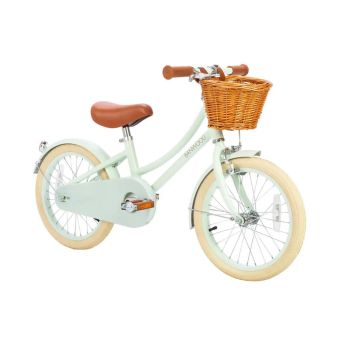 Vélo enfant vert menthe 16 pouces en alliage léger Banwood