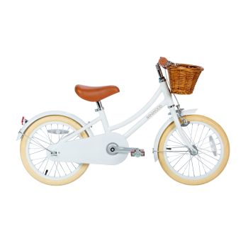 Vélo enfant blanc 16 pouces en alliage léger Banwood